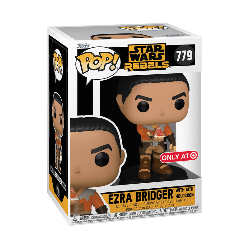 Pop! Ezra Bridger with Sith Holocron - Image 2