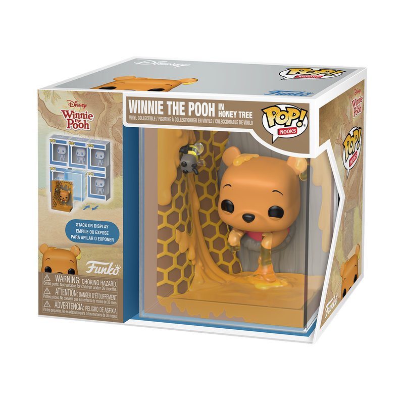 Pop! Nooks Winnie the Pooh in Honey Tree - Image 2