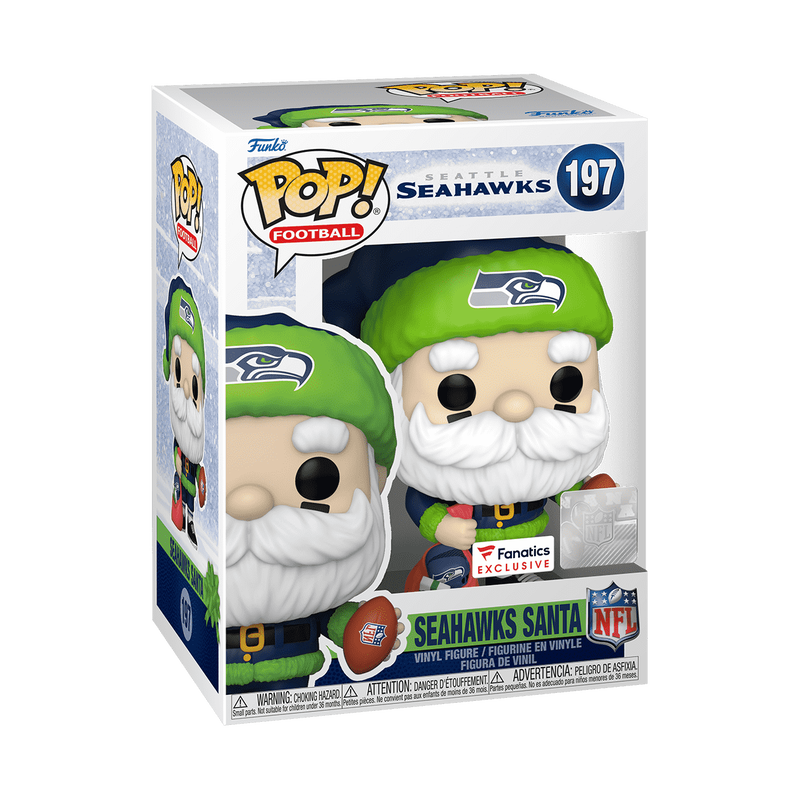 Pop! Seahawks Santa - Image 2