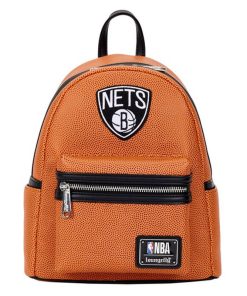 NBA Brooklyn Nets Basketball Logo Mini Backpack