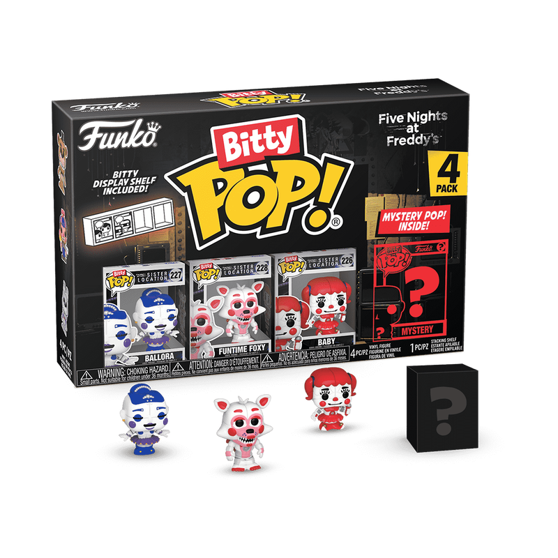 Bitty Pop! Five Nights at Freddy's 4-Pack Series 1 - Image 2