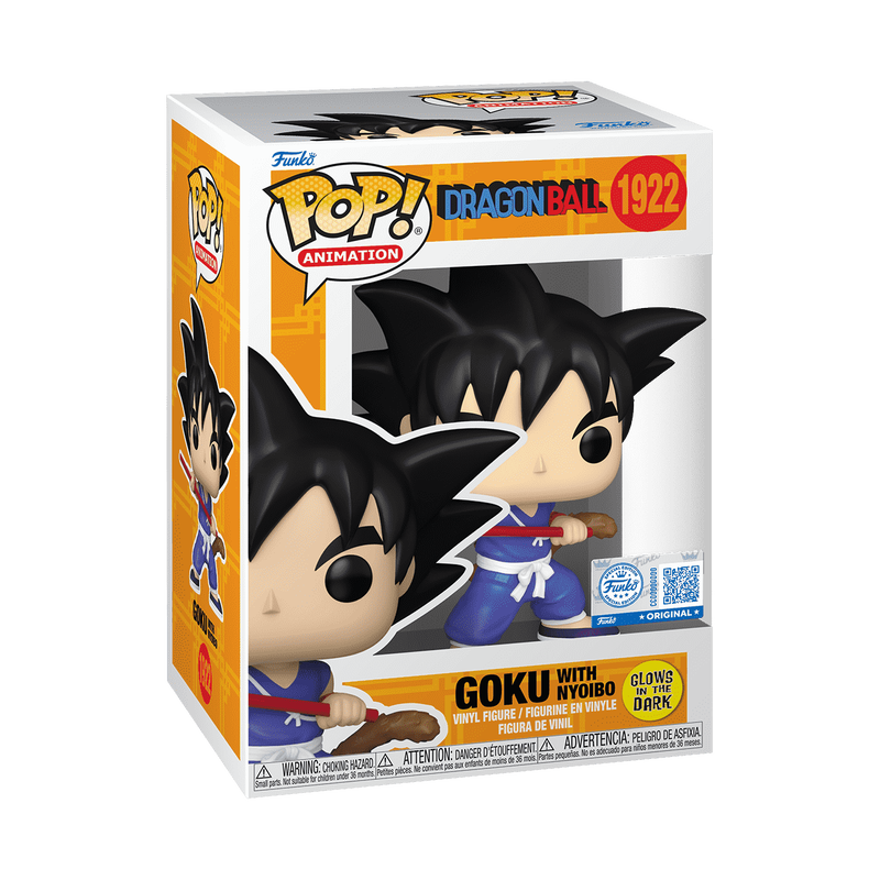 Pop! Goku with Nyoibo (Glow) - Image 2