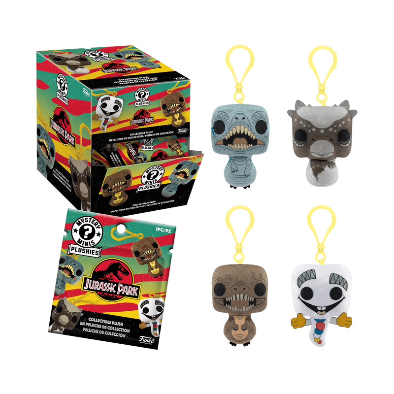 Jurassic Park Plush Keychain Mystery Minis