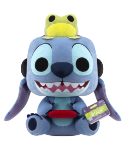 16 Gamer Stitch with Frog Mega Plush