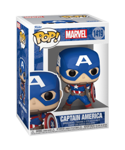 Alternative view of Pop! Captain America (Marvel New Classics)