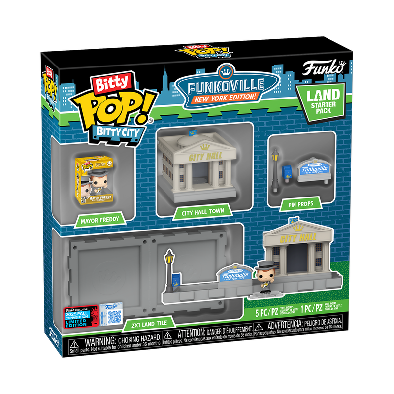 Bitty Pop! Bitty City Funkoville New York Edition Land Starter Pack - Image 4
