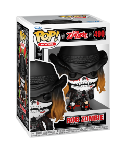 Alternative view of Pop! Rob Zombie with Bandana