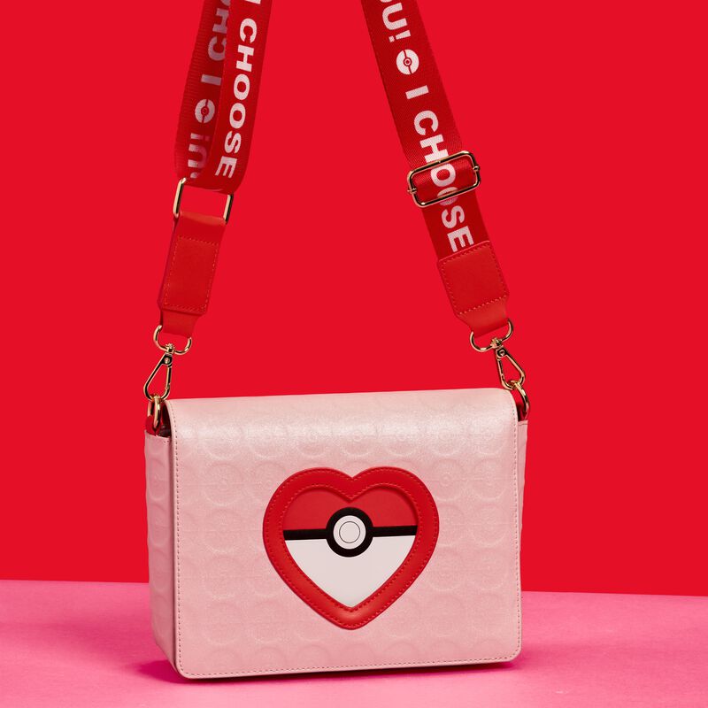 Pokémon Exclusive I Choose You Hearts Crossbody Bag - Image 3