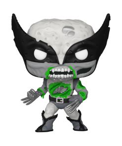 Pop! Zombie Wolverine (Black & White) (Glow)