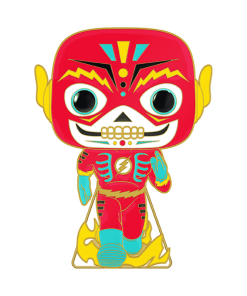 Alternative view of Pop! Pin The Flash (Dia De Los DC) (Glow)