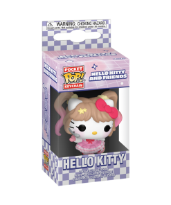 Alternative view of Pop! Keychain Hello Kitty (K-Pop Outfit)