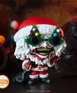 Pop! Art the Clown in Santa Suit (Bloody) with Pop! Protector