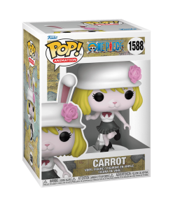 Alternative view of Pop! Carrot in White Hat