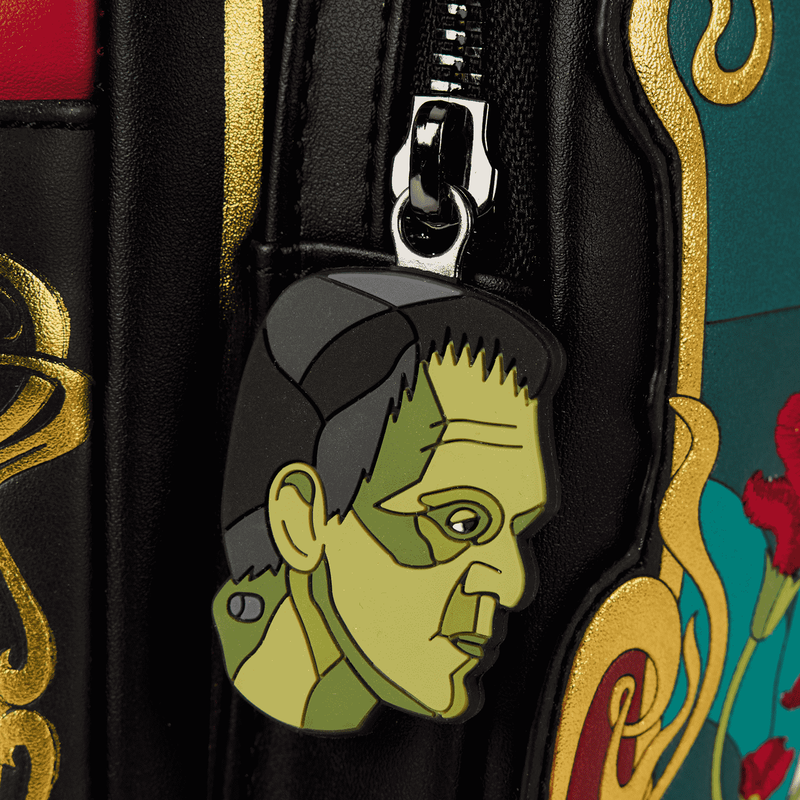 Universal Monsters The Bride Of Frankenstein Stained Glass Mini Backpack - Image 5