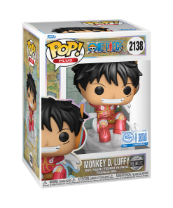 Alternative view of Pop! Plus Monkey D. Luffy (Egghead Arc) (Metallic)