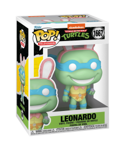 Alternative view of Pop! Leonardo with Easter Egg