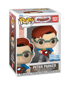 Alternative view of Pop! Peter Parker (Holding Backpack)