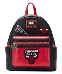 NBA Chicago Bulls Patch Icons Mini Backpack