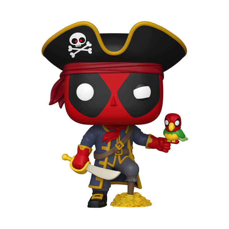 Pop! Plus Deadpool as Long John Silver