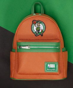 Alternative view of NBA Boston Celtics Basketball Logo Mini Backpack