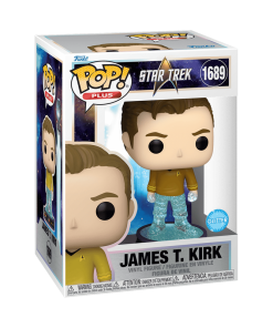 Alternative view of Pop! Plus James T. Kirk (Transporter) (Glitter)
