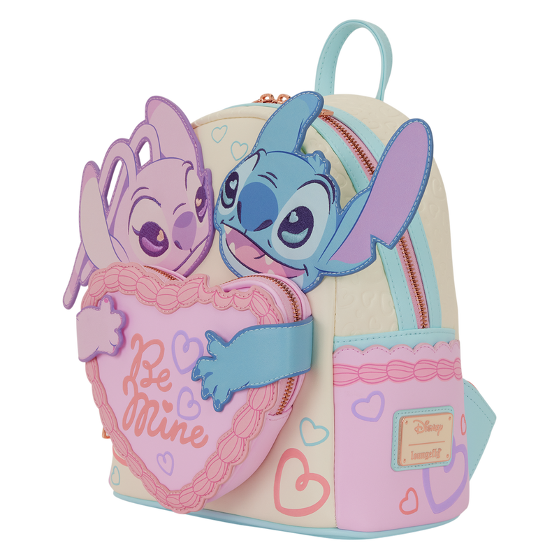 Stitch & Angel Be Mine Mini Backpack - Image 5