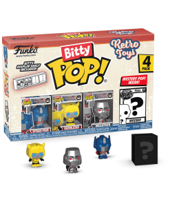Bitty Pop! Retro Toys Transformers 4-Pack Series 2