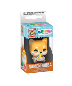 Alternative view of Pop! Keychain Ramen Shiba
