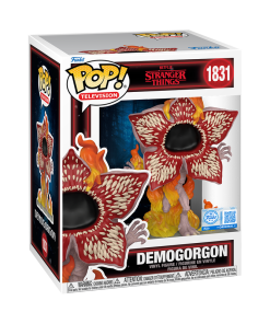 Alternative view of Pop! Premium Demogorgon on Fire