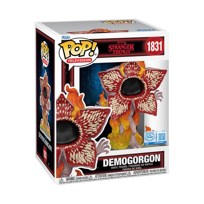 Pop! Premium Demogorgon on Fire - Image 2