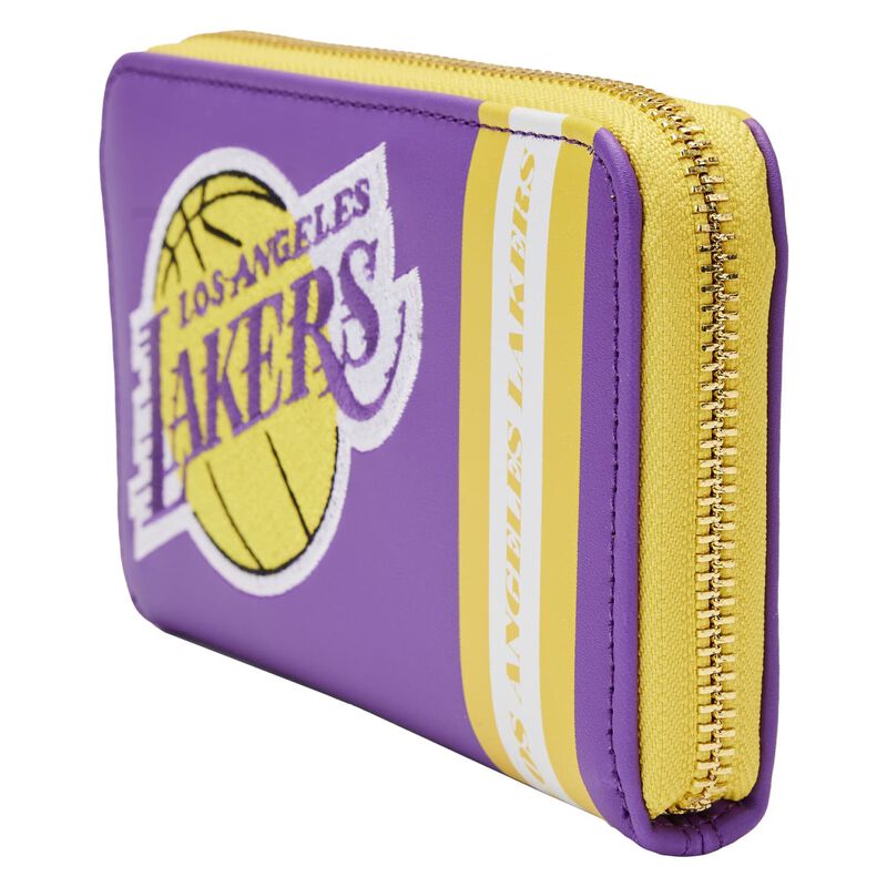 NBA Los Angeles Lakers Patch Icons Zip Around Wallet - Image 4