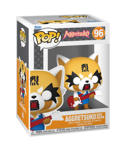 Alternative view of Pop! Aggretsuko with Guitar