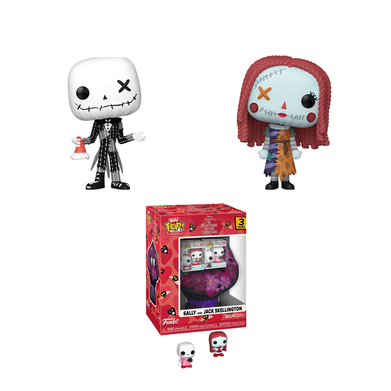 Sally and Jack Skellington Valentine Bundle