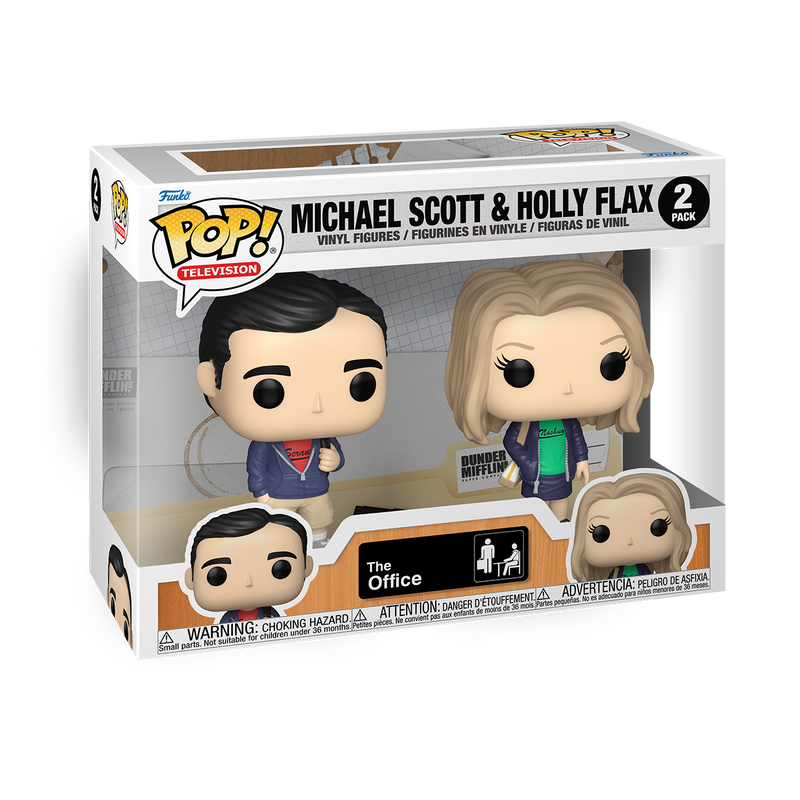 Pop! Michael Scott & Holly Flax (Company Picnic) 2-Pack - Image 2