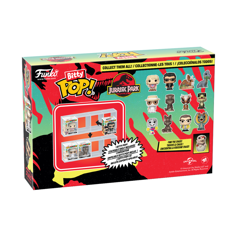 Bitty Pop! Jurassic Park 4-Pack Series 3 - Image 2