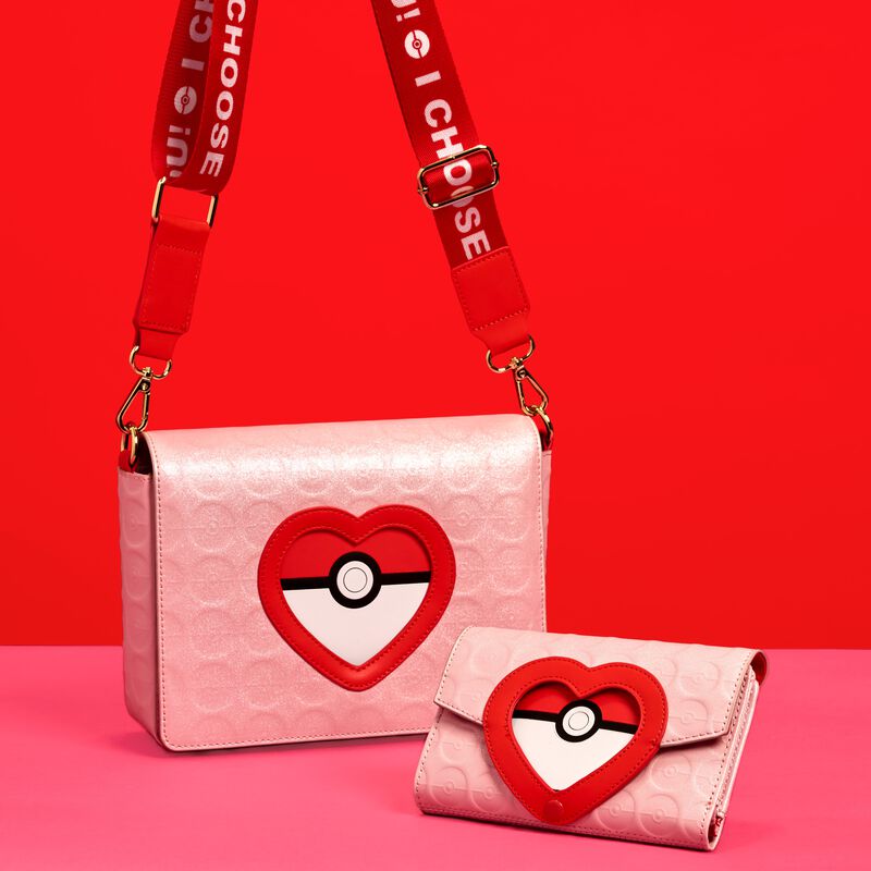 Pokémon Exclusive I Choose You Hearts Crossbody Bag - Image 4