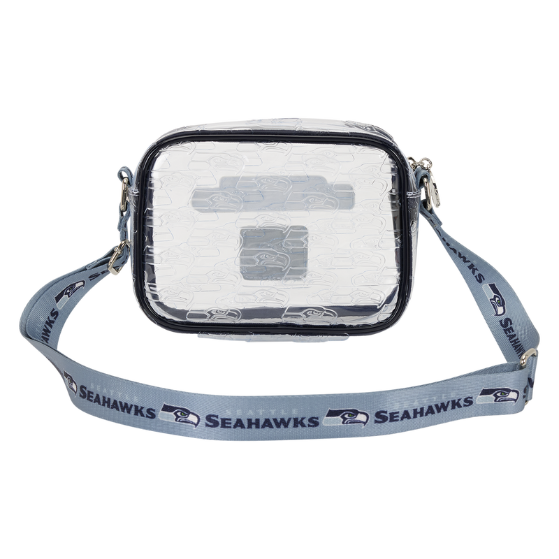 NFL Seattle Seahawks Clear Crossbody Stadium Bag - Image 4