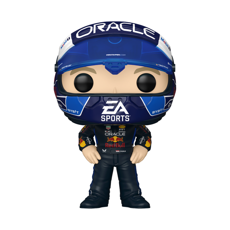 Pop! Max Verstappen with USA Helmet