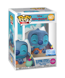 Alternative view of Pop! Plus Sleeping Stitch in Box (Flocked)