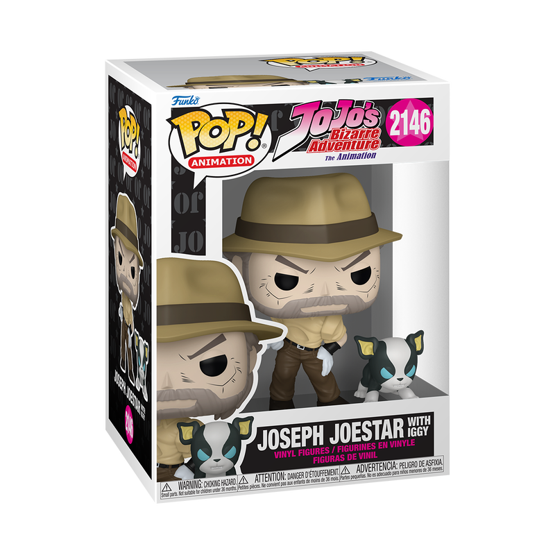 Pop! & Buddy Joseph Joestar with Iggy - Image 2
